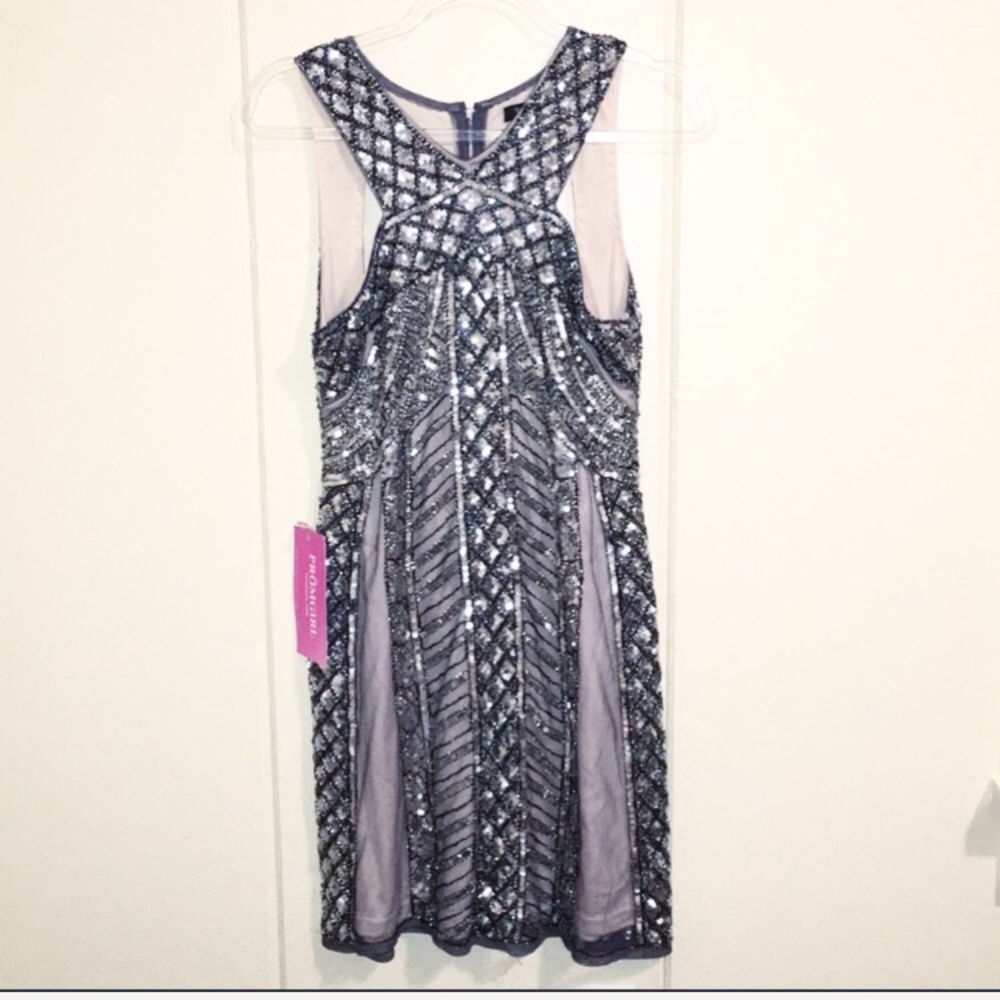 NWT! Sequin Party Dress Sz L